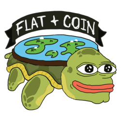 Logo Flat Earth Coin
