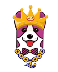 The Corgi of PolkaBridge Logo