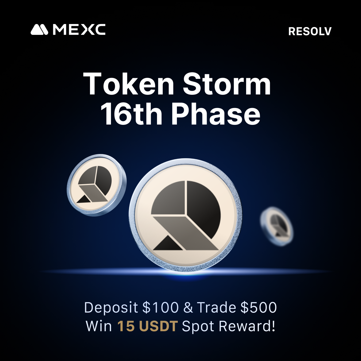 🌪️ Join MEXC Token Storm 16th Phase Event.