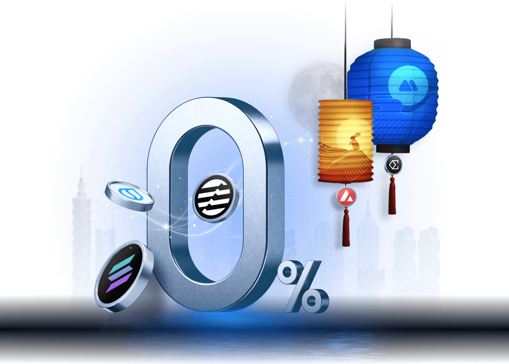 Mid-Autumn Gift: SOL, SUI, APT, AVAX, ENA, ASTER, DOGE, BIANRENSHENG, PALU, GIGGLE Futures Trading with 0 Fees & share $300K!