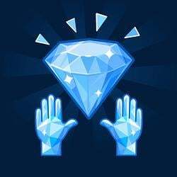 DIAMOND HANDS ロゴ