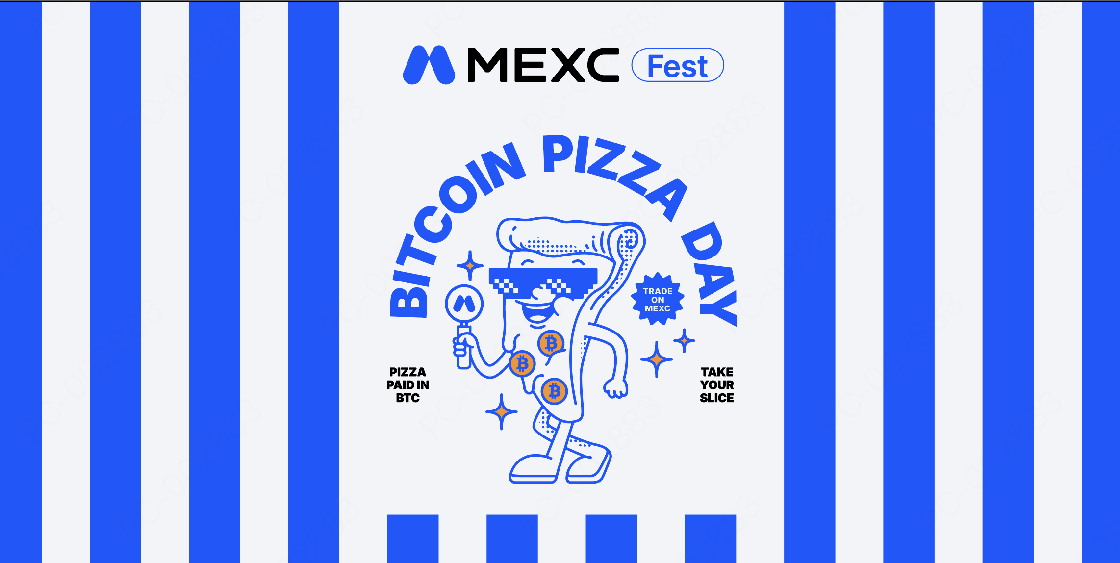 MEXC Fest Bitcoin Pizza Day - Pizza Truck Experience  