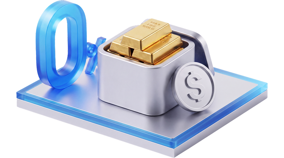 BTC, ETH, XAUT & Silver 0 Fee