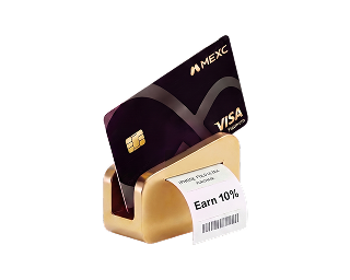 Spend ≥ $50 With MEXC Card ➡️ earn a 500% APR Booster