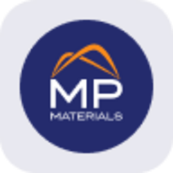 Logo MP Materials rStock