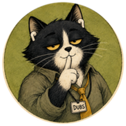 Dubs the Cat Logo